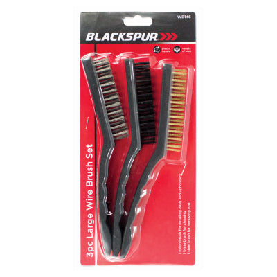 Large Wire Brush Set - 3 Piece