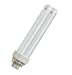 18W CFL G24q-2 4 Pin Opal DE Type Bulb - White