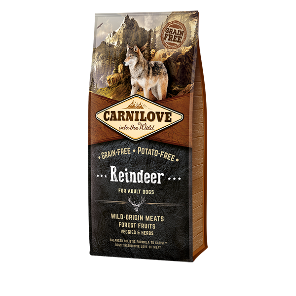 Carnilove Adult Dog Food 12KG - Reindeer