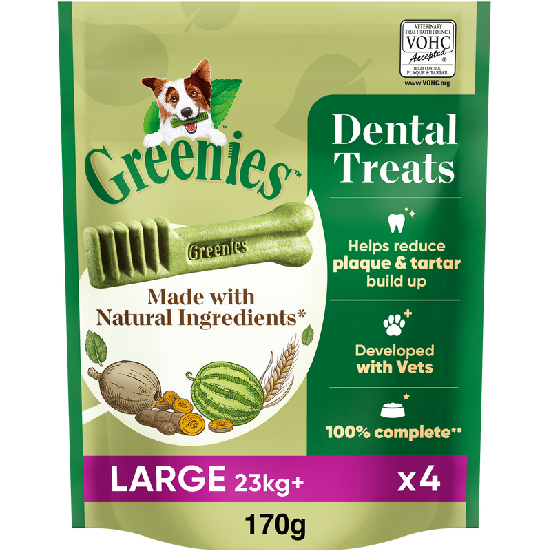 Original Dog Dental Treats - Large (23kg+) - 170g