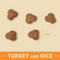 Complete Dry Puppy Food - Turkey & Rice - 7.5KG