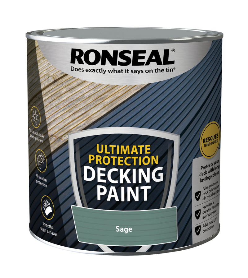 Ultimate Protection Decking Paint 2.5L - Sage