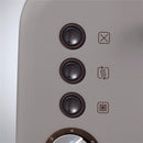 Accents 2 Slice Toaster, Pebble Grey