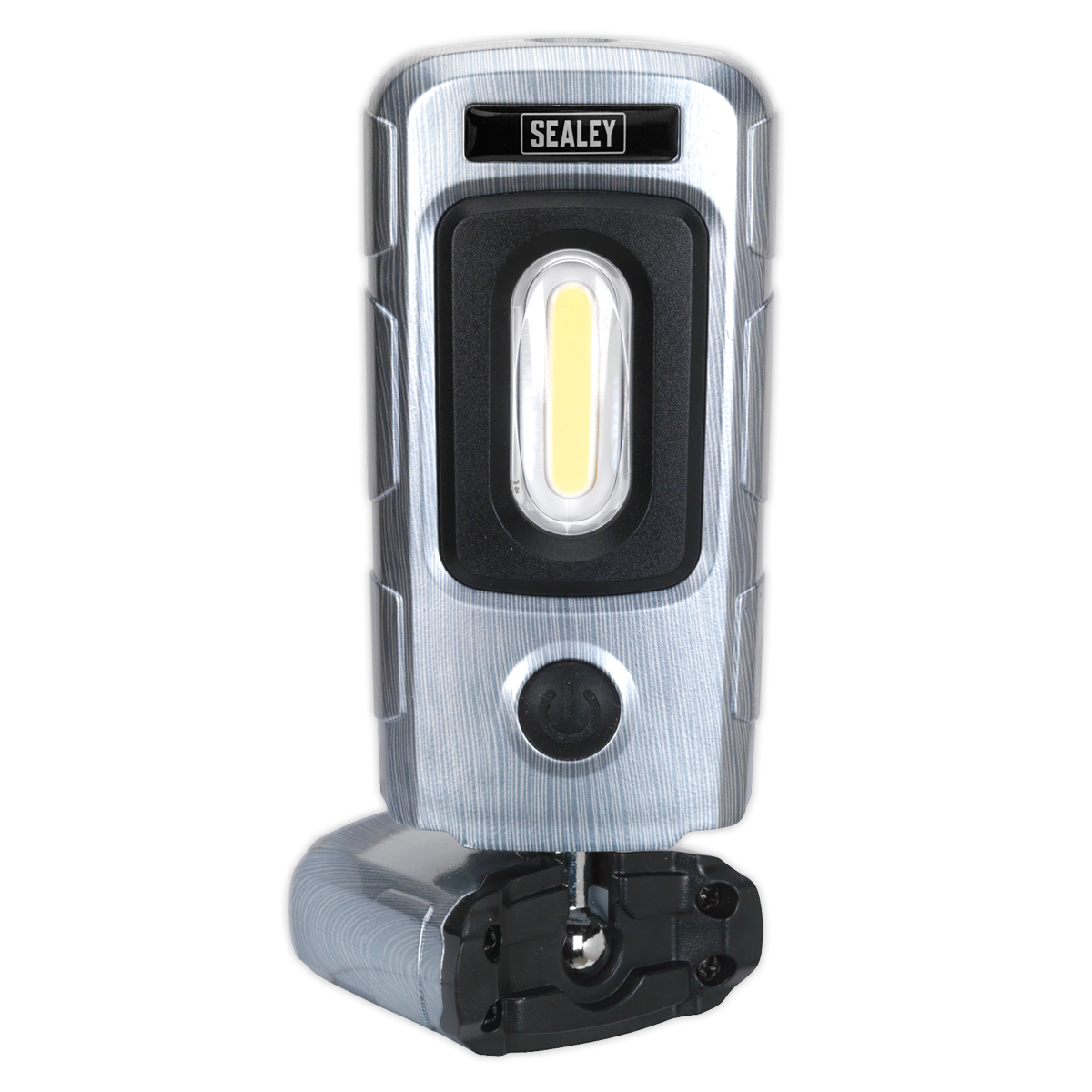 Rechargeable LED 360 Inspection Lamp - Brushed Aluminium