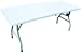 1.80m Heavy Duty Folding Table- White