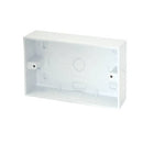 PVC Surface Box with 20mm Knockouts - 1G