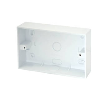 PVC Surface Box with 20mm Knockouts - 1G