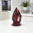 Easycharge Cordless Steam Iron, Red & Black