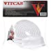 WHITE STOVE ROPE SEAL + GLUE, 8mm Kit