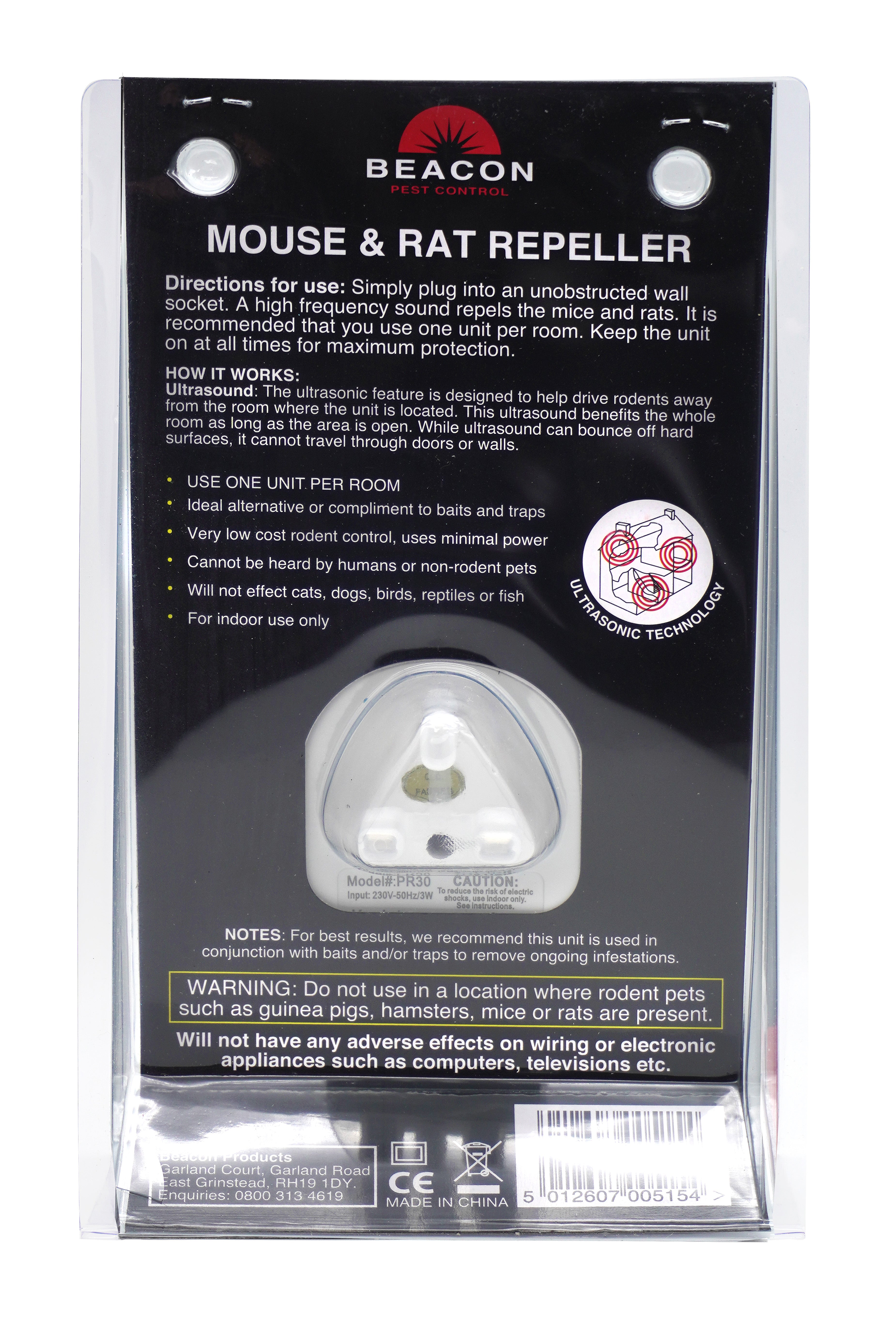 Beacon Rat & Mouse Repeller - 1 Pack