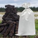 Irish Peat Natural Hand Cut Turf for Heating, 12kg