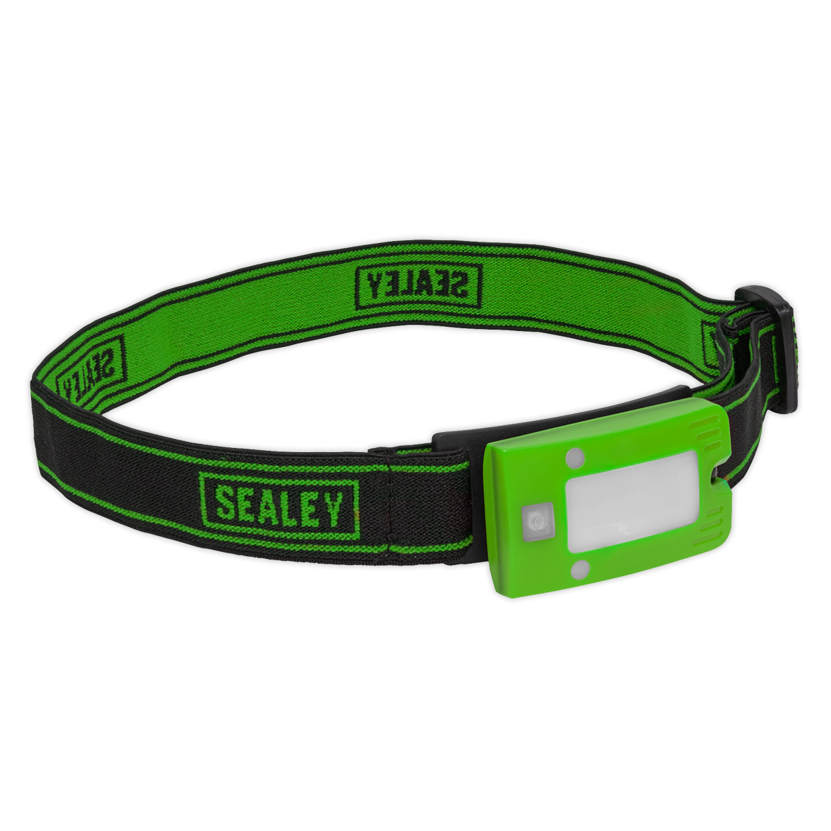 2W COB LED Auto Sensor Rechargeable Head Torch - Green