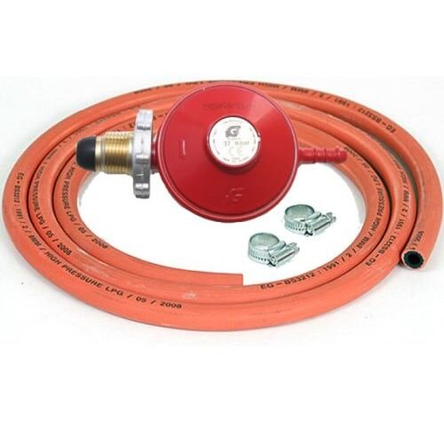 Red Propane Gas Regulator Kit