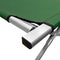 Folding Camp Bed with Carry Bag, Green