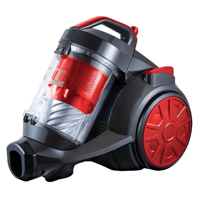 Multi Cyclonic Bagless Cylinder Vacuum - Red