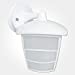 White Outdoor LED Modern Wall Mounted Lantern