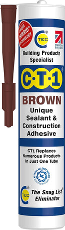 CT1 Sealant & Construction Adhesive, Brown