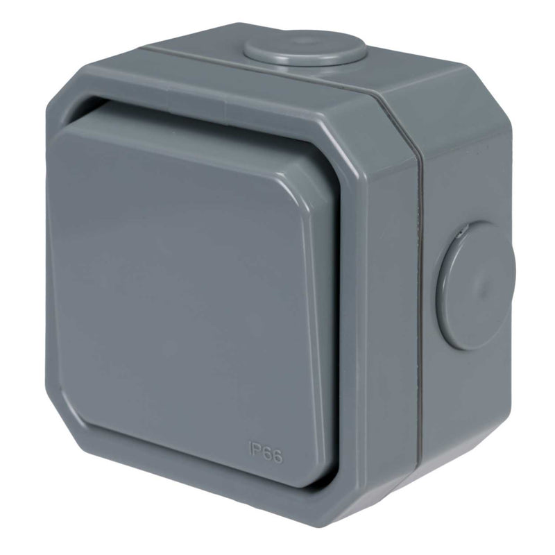 ProteKt IP66 1G 2 Way Switch Socket