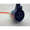 2.5mm 16A Orange Mains Hook Up Extension Cable - 25m
