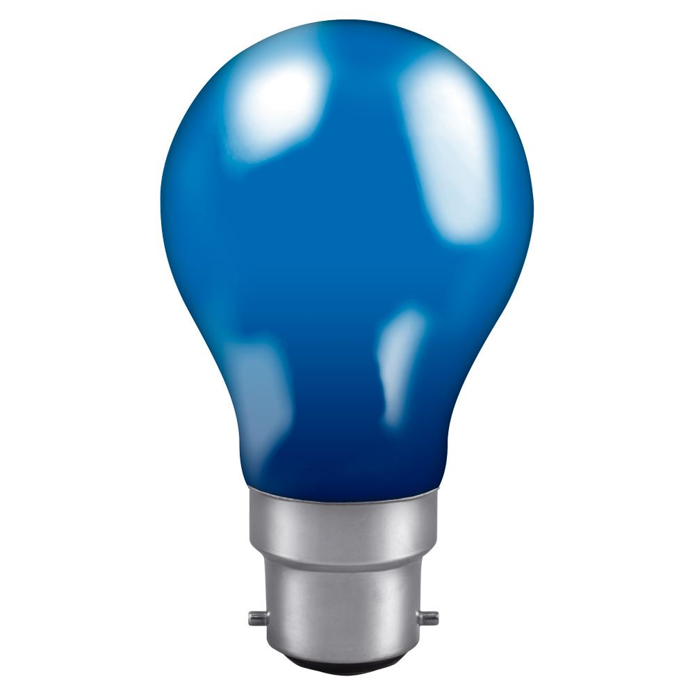 Crompton Colourglazed GLS 25W Blue BC-B22d