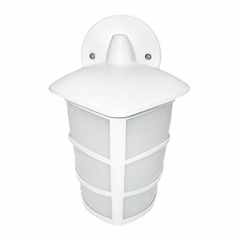 White Outdoor LED Modern Wall Mounted Lantern