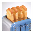 Accents Pyramid Kettle & 4 Slice Toaster Set, Blue