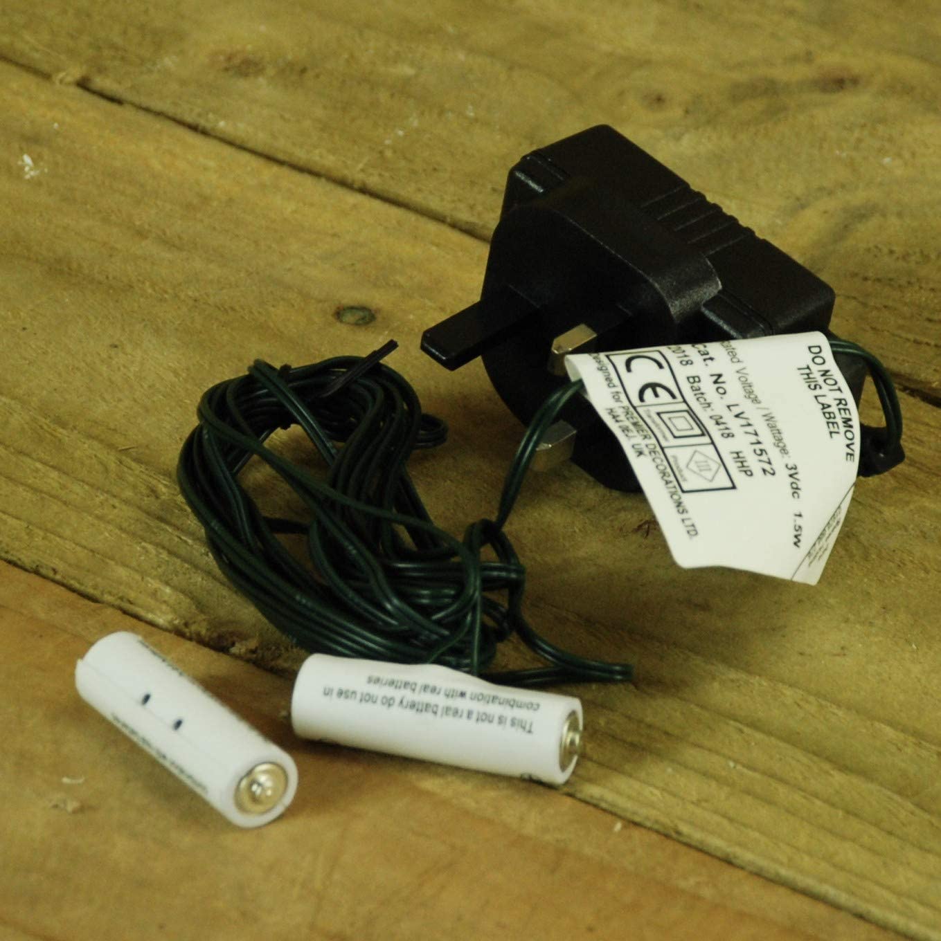 2 x AA 3V Mains Adaptor Battery Replacement