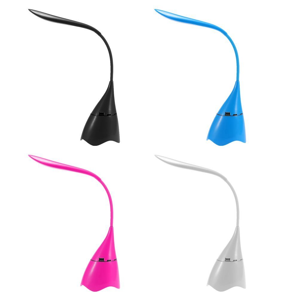 LED Desk Lamp with Bluetooth Speaker - Black