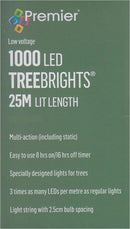 1000 LED Multi Action TreeBrights, White/Warm White