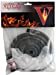 Black Rope + Glue - Kit for Fireplaces and Stoves, 6mm