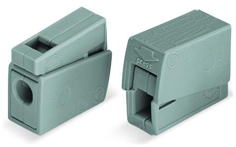 2.5mm Grey Lighting Connector, 100 Pack