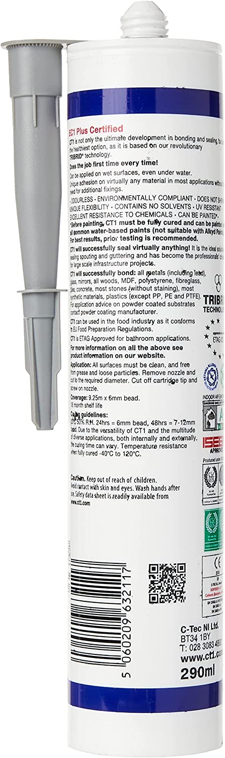 CT1 Sealant & Construction Adhesive, Grey