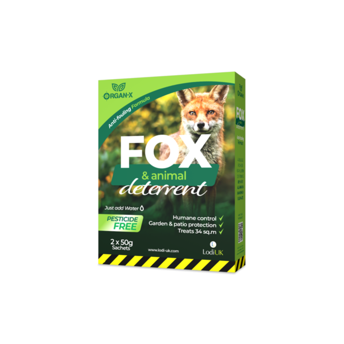 2 x 50g Fox & Animal Deterrent Sachets