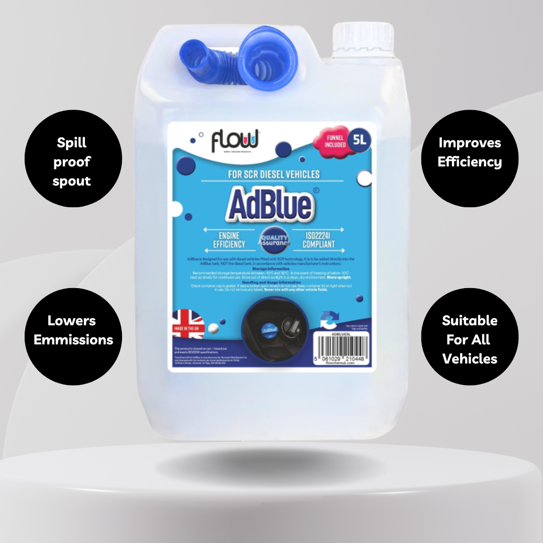 5 Litre AdBlue – Suitable for All AdBlue-Compatible Diesel Vehicles