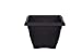 41cm Venetian Square Planter, Black