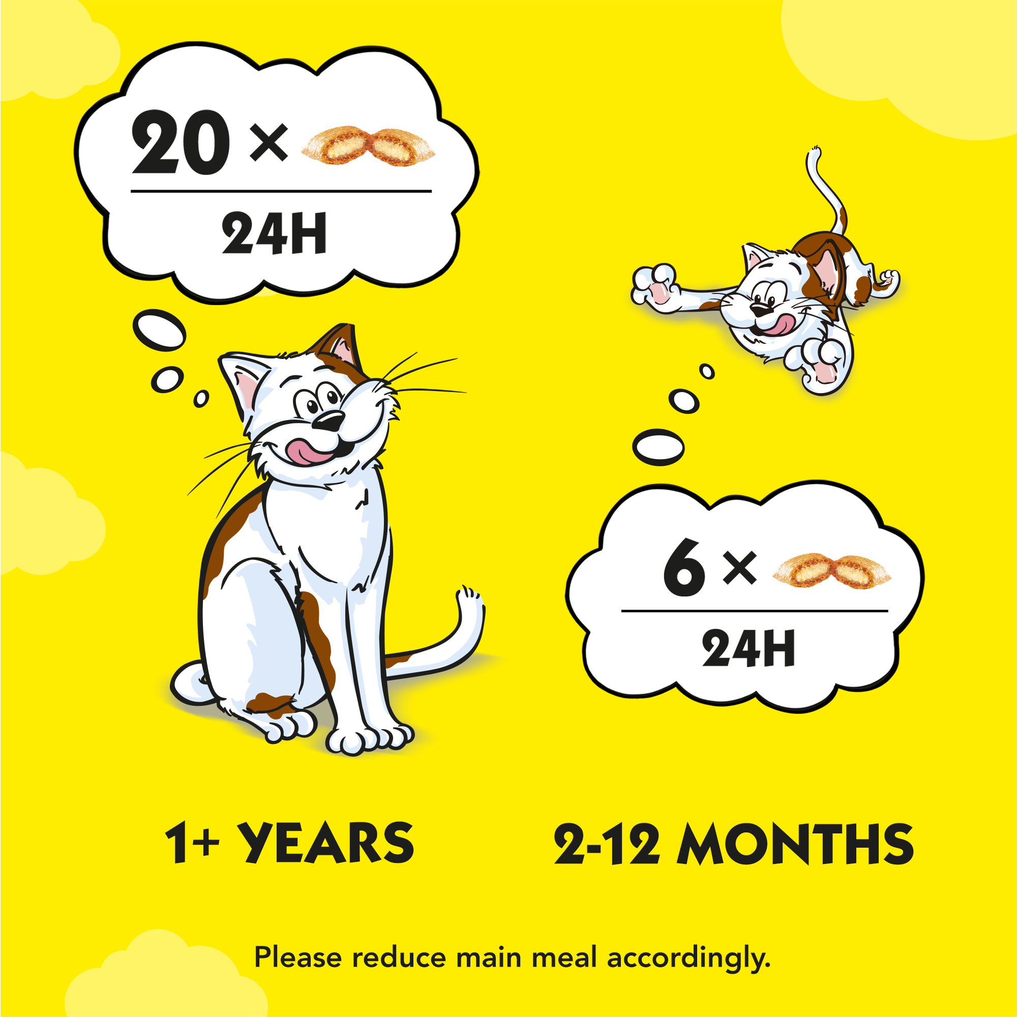 Cat Treats with Cheese 60g x 8 Pack