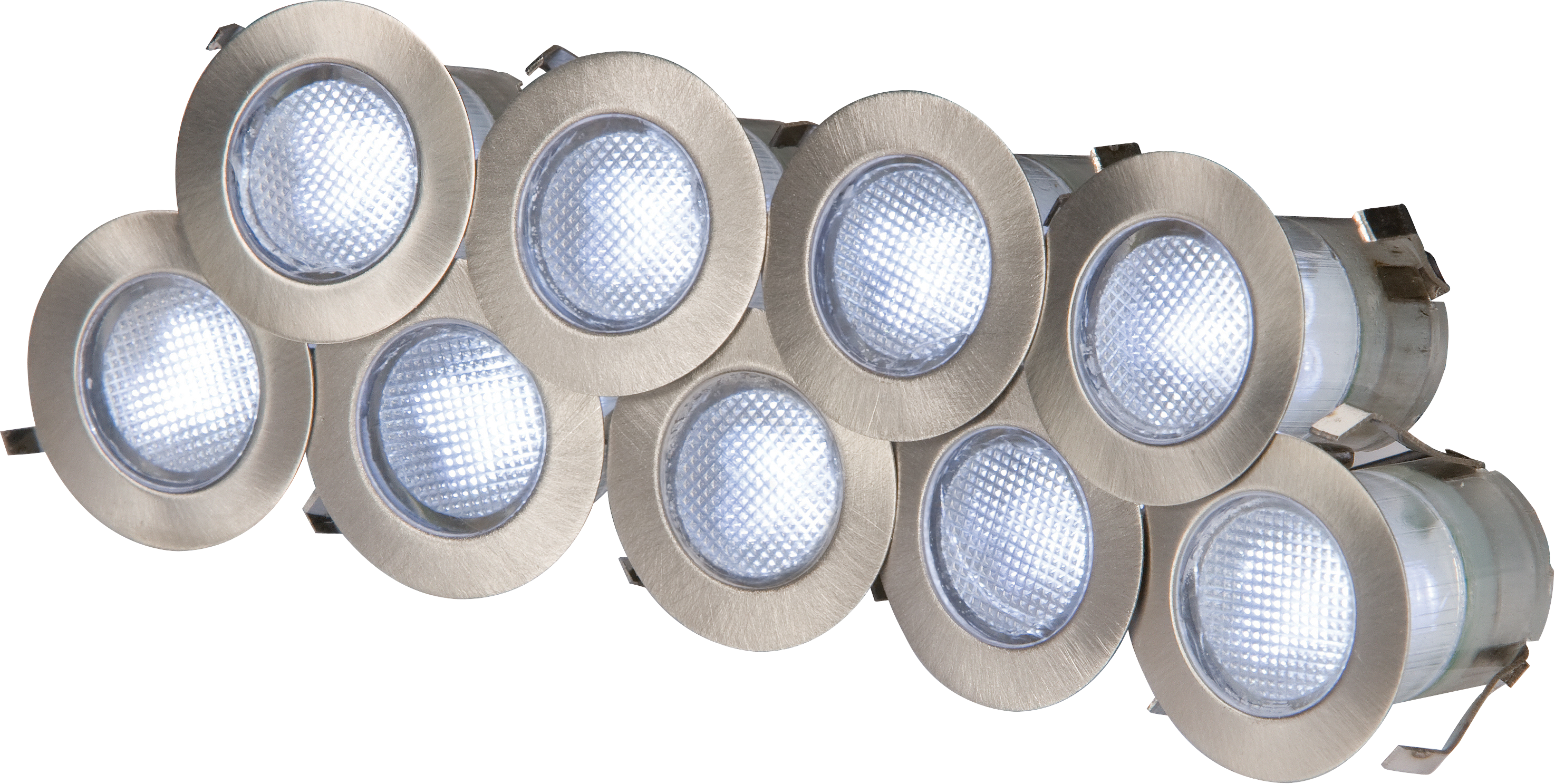 230V IP65 10 x 0.2w Cool White LED Kit 6000K