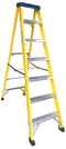 6 Step Plus Tray Fibre Glass Step Ladder