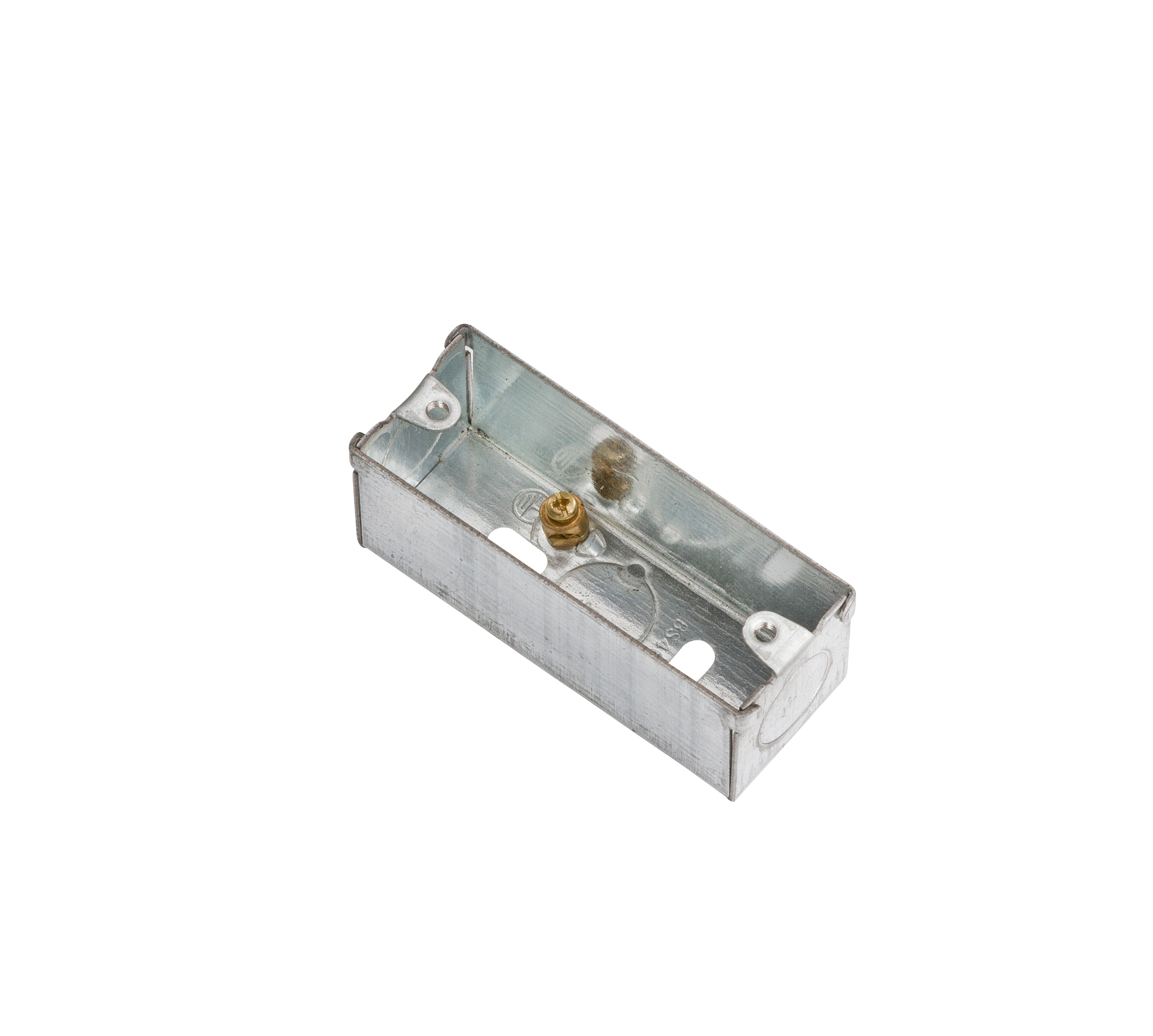 1G 28mm Architrave Galvanised Back Box