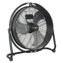 Industrial High Velocity Orbital Drum Fan 20 Inch 230V