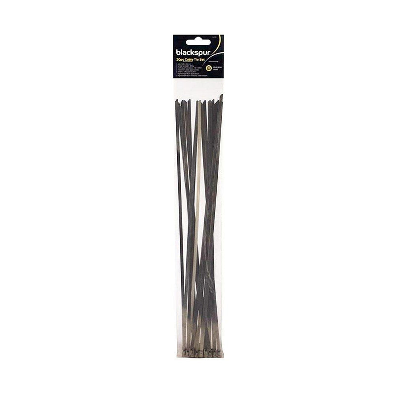 360 x 4.6mm Stainless Steel Cable Tie - 20 Piece