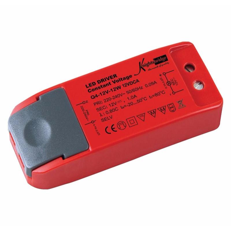 12V 0-12W IP20 DC LED Flexible Rope Lighting Power Supply Driver