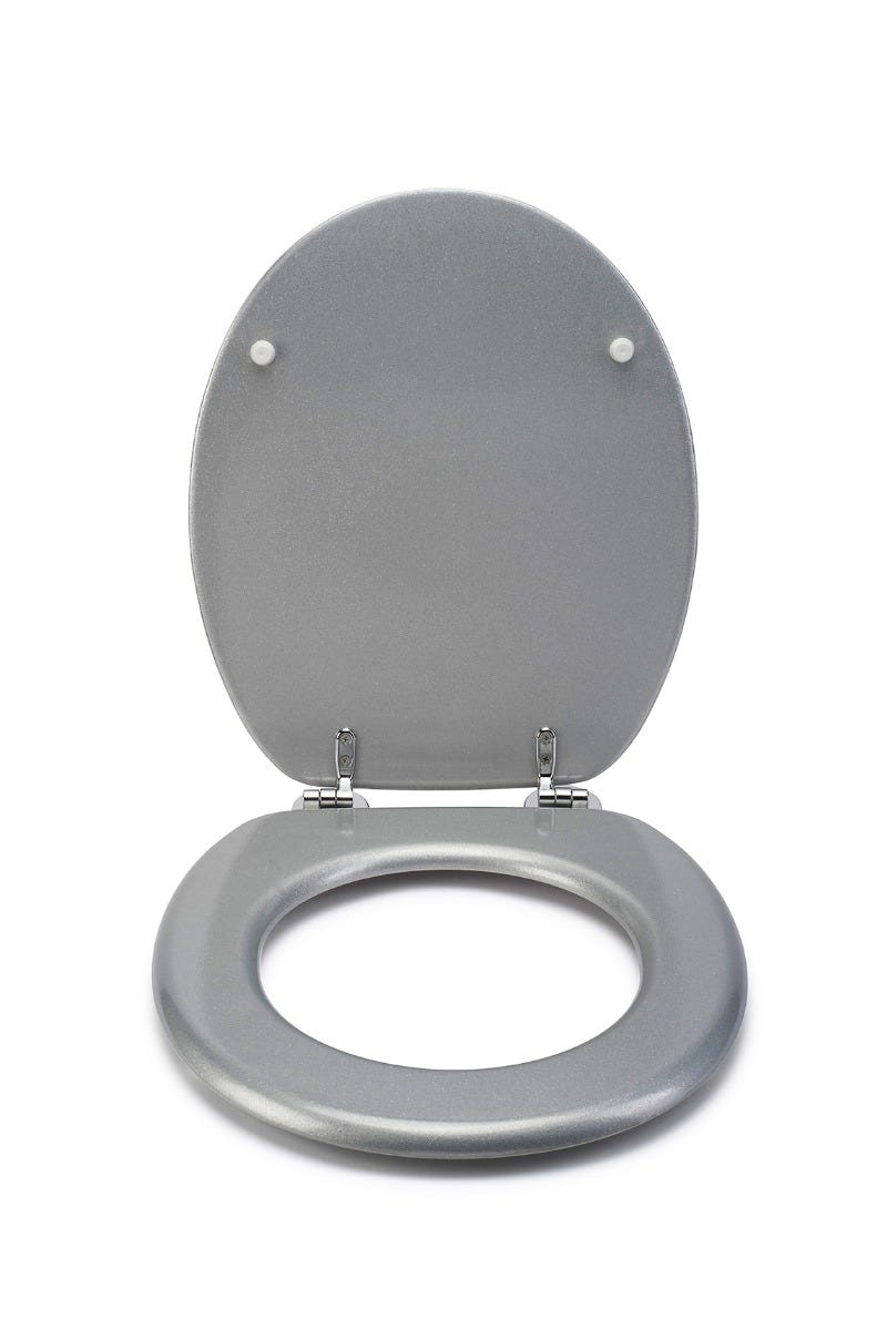 Fix Toilet Seat - Silver Quartz