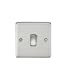 10AX 1G Intermediate Switch - Rounded Edge Brushed Chrome