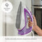 2800W Turbo Glide Steam Iron, Purple