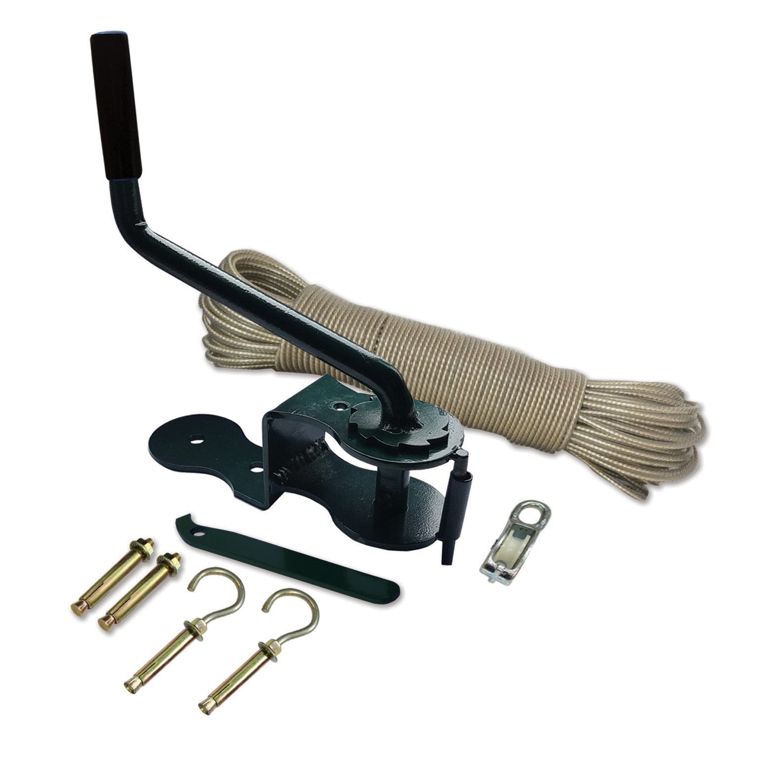 Premium Clothes Line Winder Kit