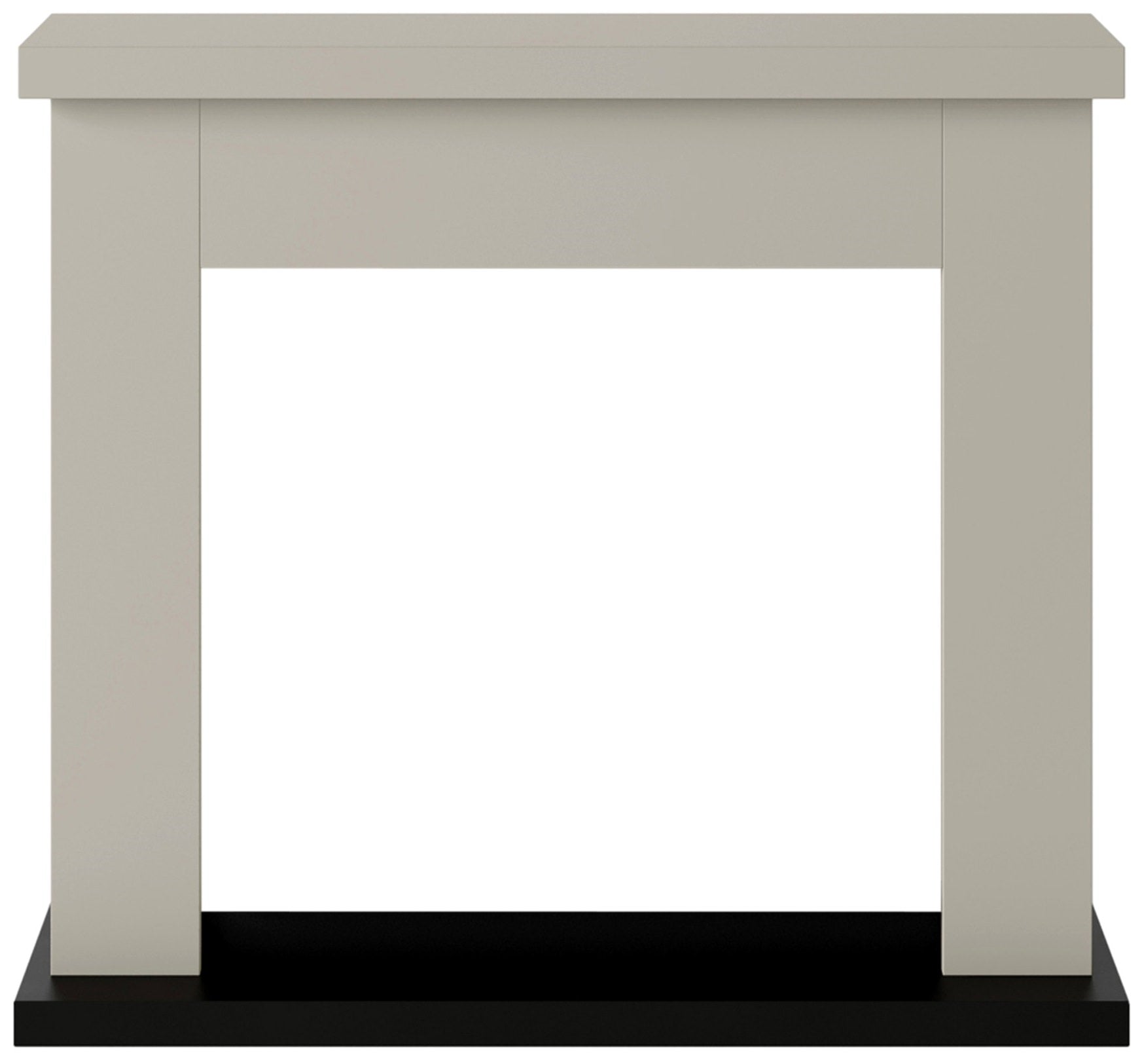 Frode Fireplace Frame, Light Beige