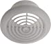 100mm Round Ceiling Diffuser Vent White