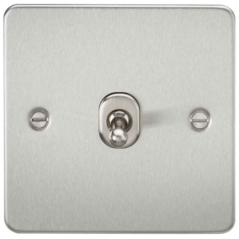 1G 2 Way Flat Plate Switch - Toggle Switch