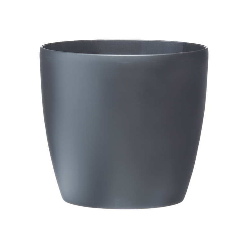Brussels Round Wheels 40cm Pot - Anthracite